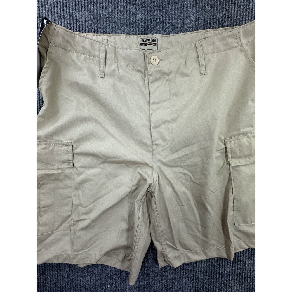 Rapdom Ripstop Tactical Short Men 38 Khaki T113 Cargo New